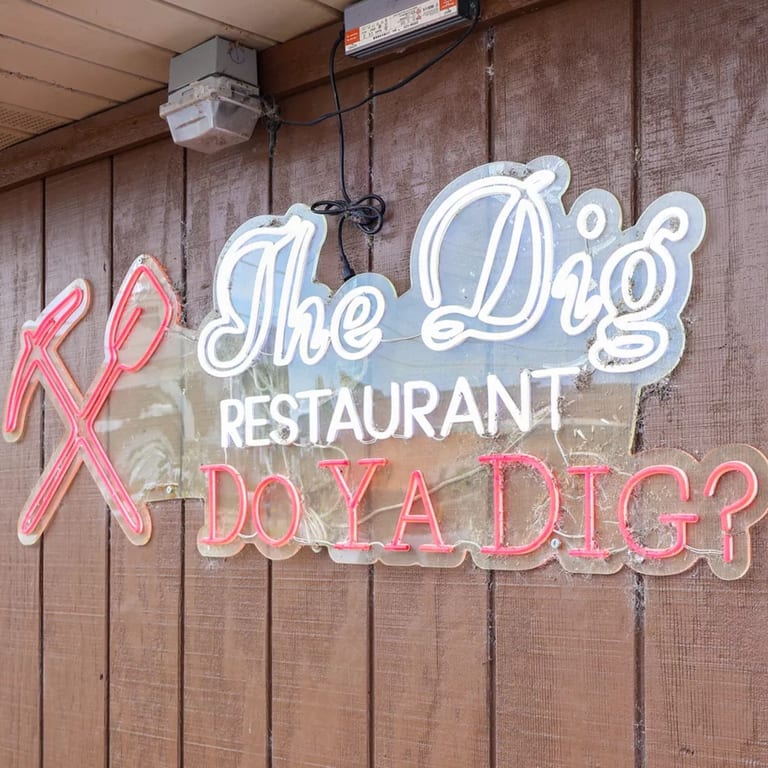 Welcome To The Dig Restaurant